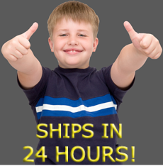 SHIPS IN
24 HOURS!